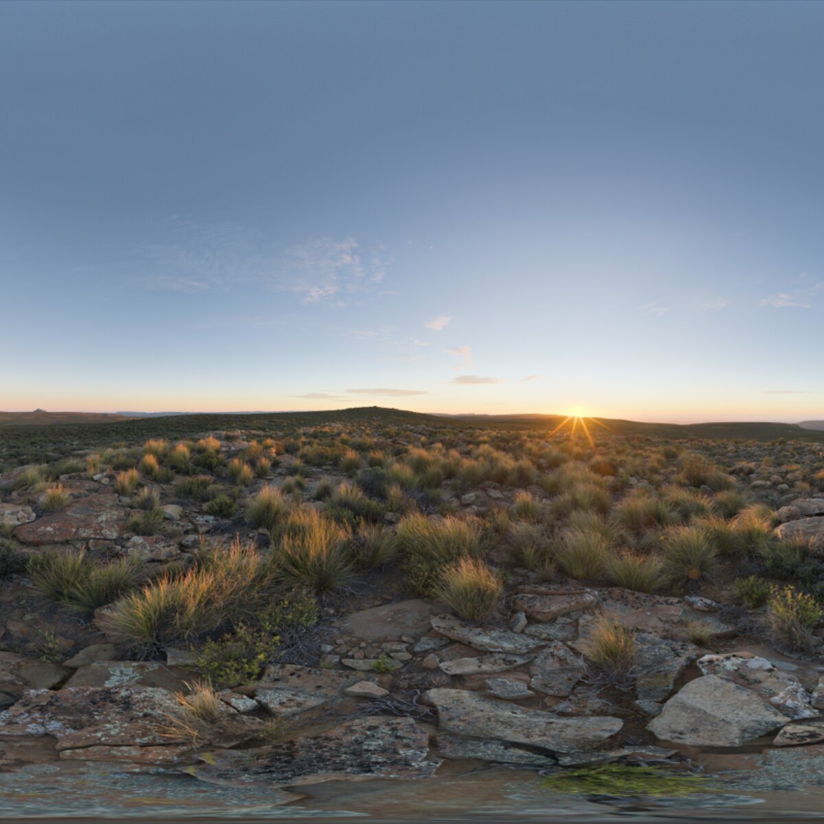 Aarfontein Sunrise HDRI