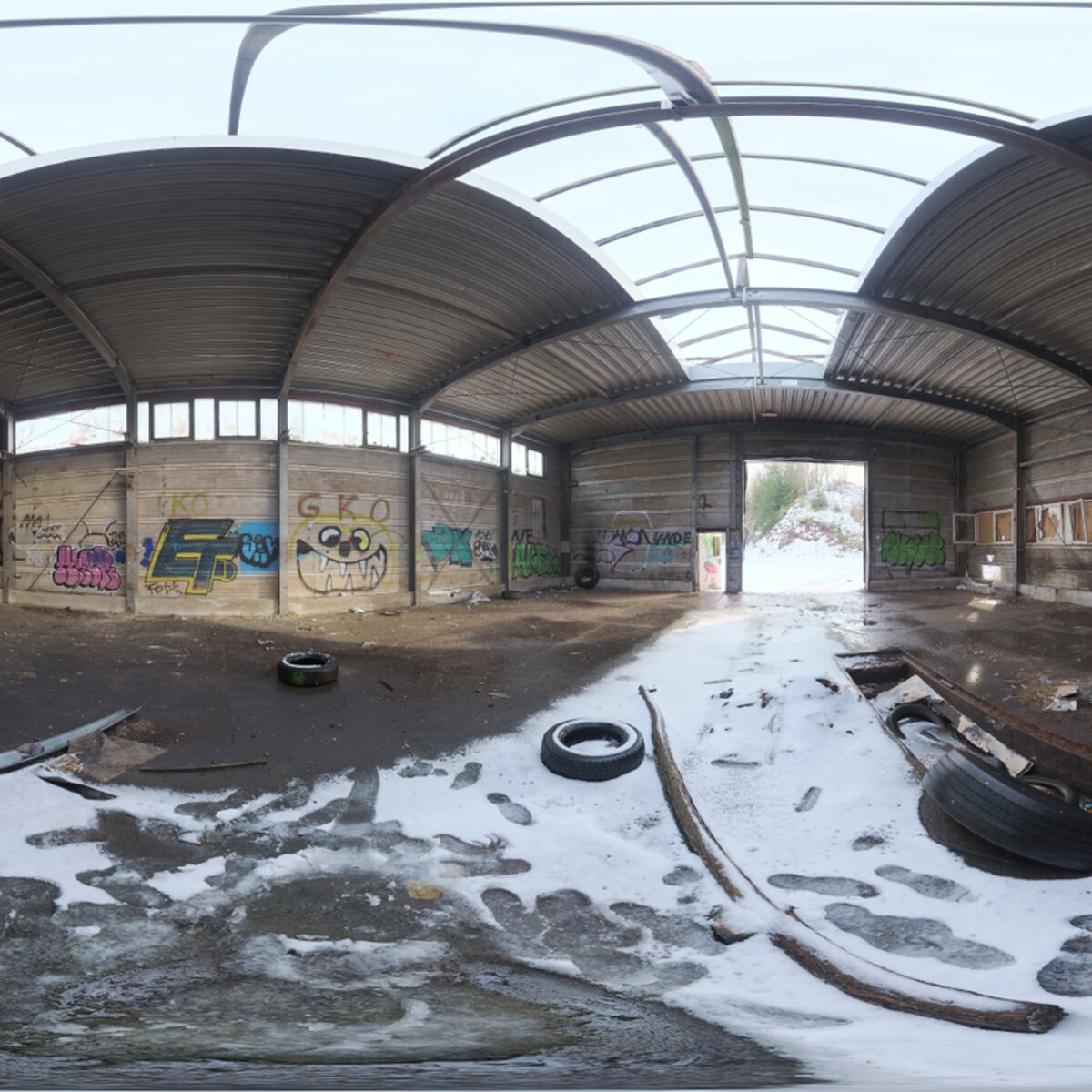Abandoned Garage HDRI