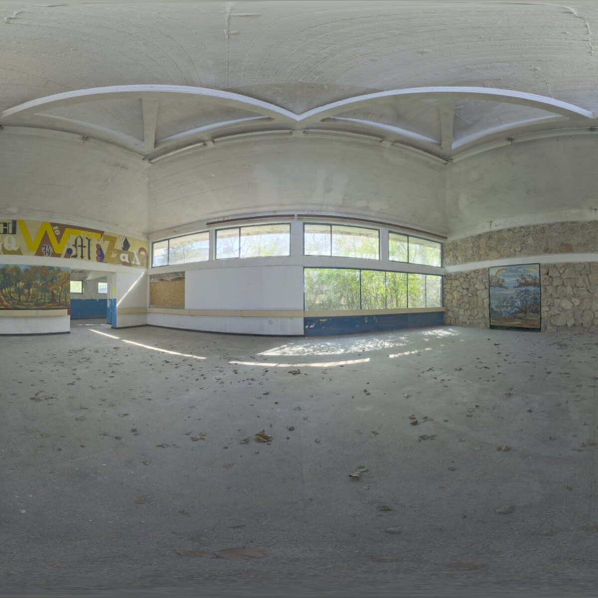 Abandoned Hall 01 HDRI