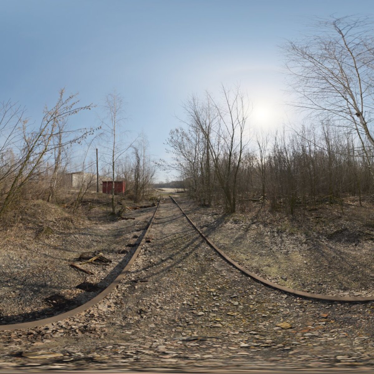 Abandoned Hopper Terminal 02 HDRI