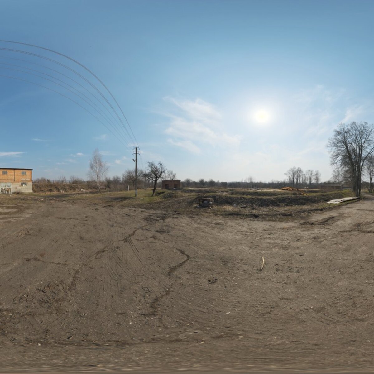 Abandoned Tank Farm 02 HDRI