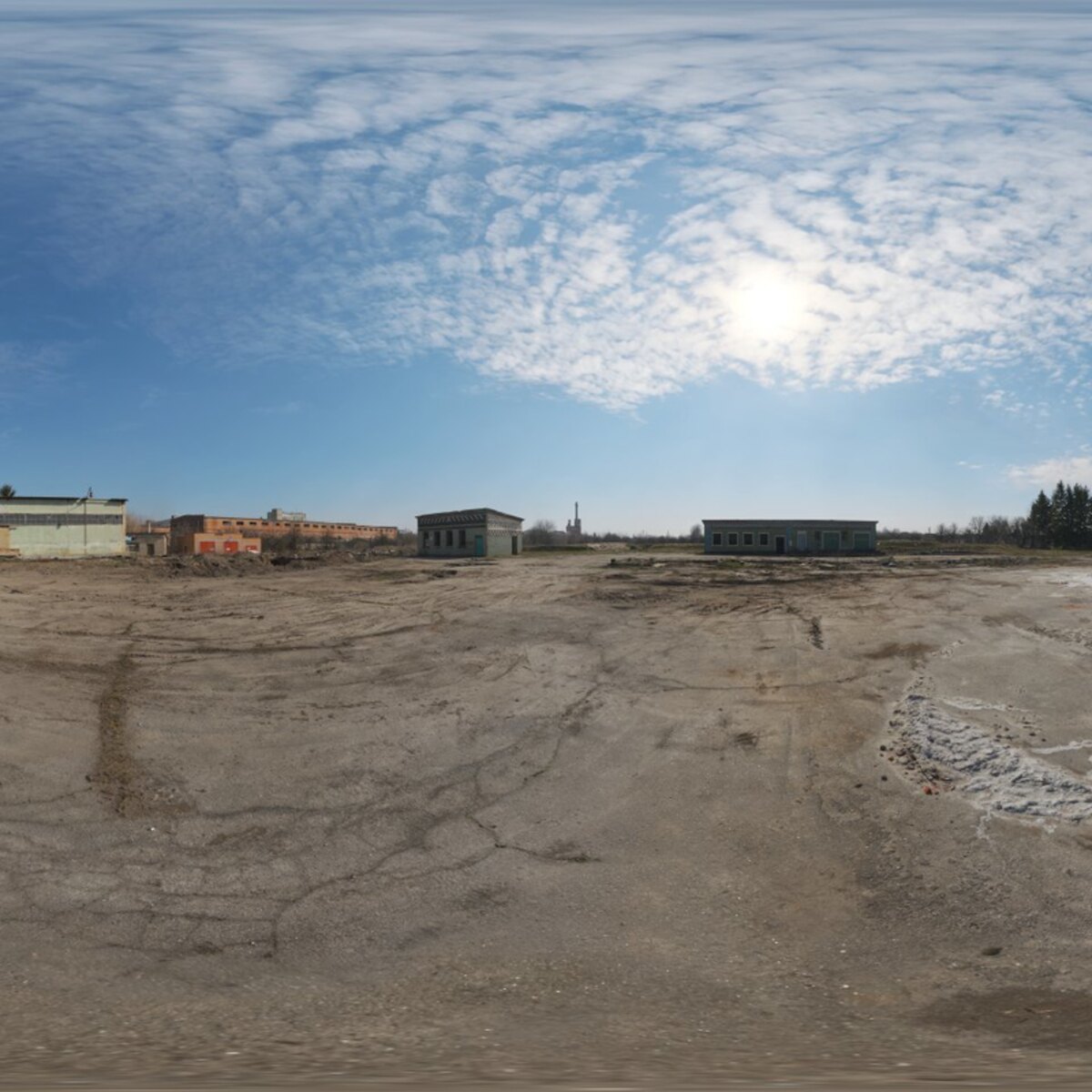 Abandoned Tank Farm 03 HDRI