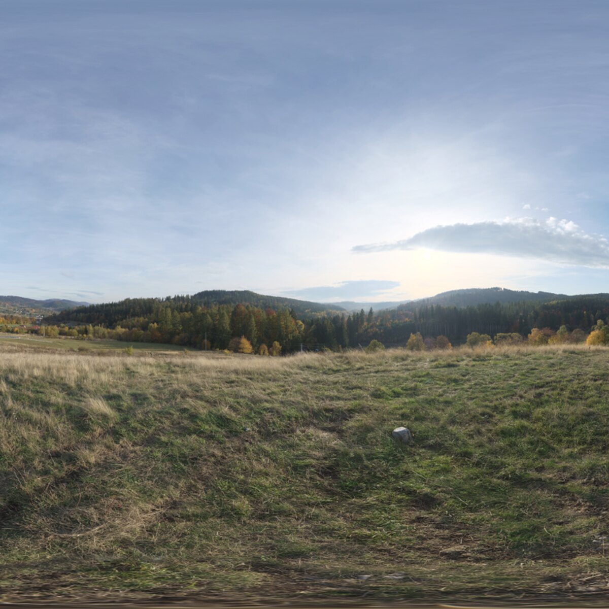 Autumn Hill View HDRI