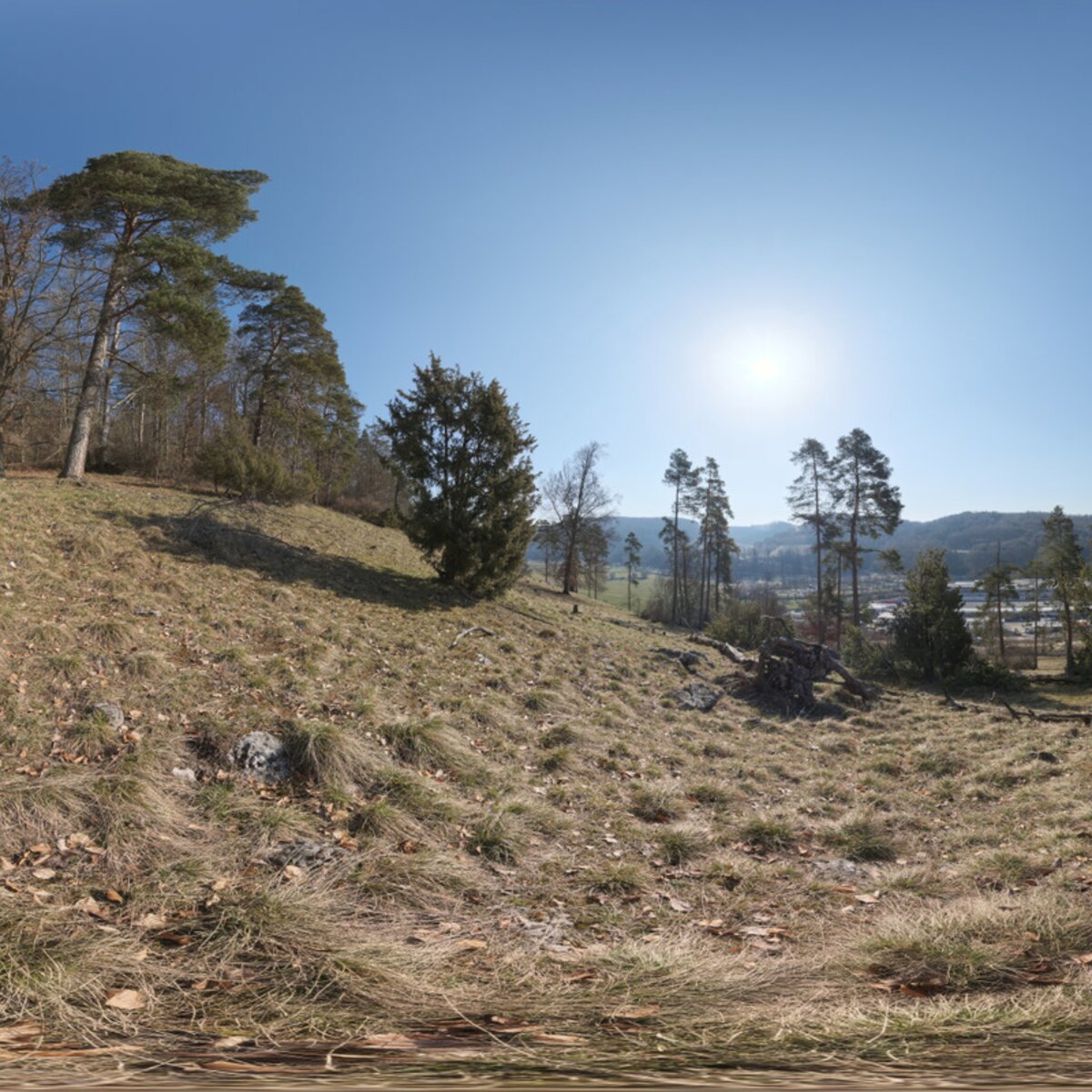 Blaubeuren Hillside HDRI