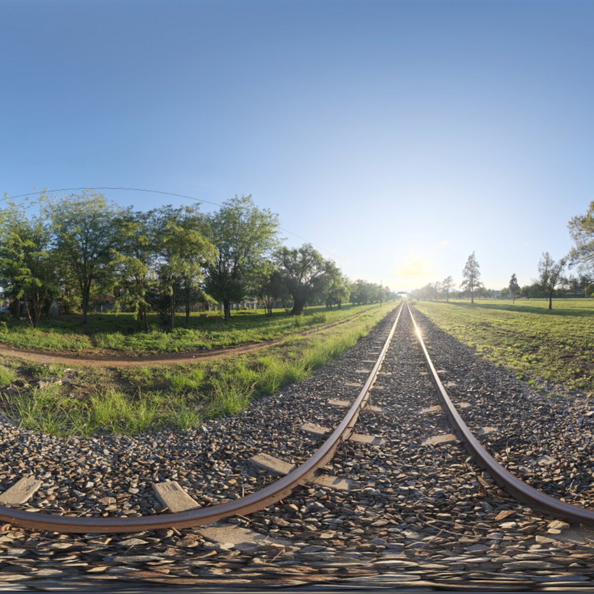 Bloem Train Track Clear HDRI