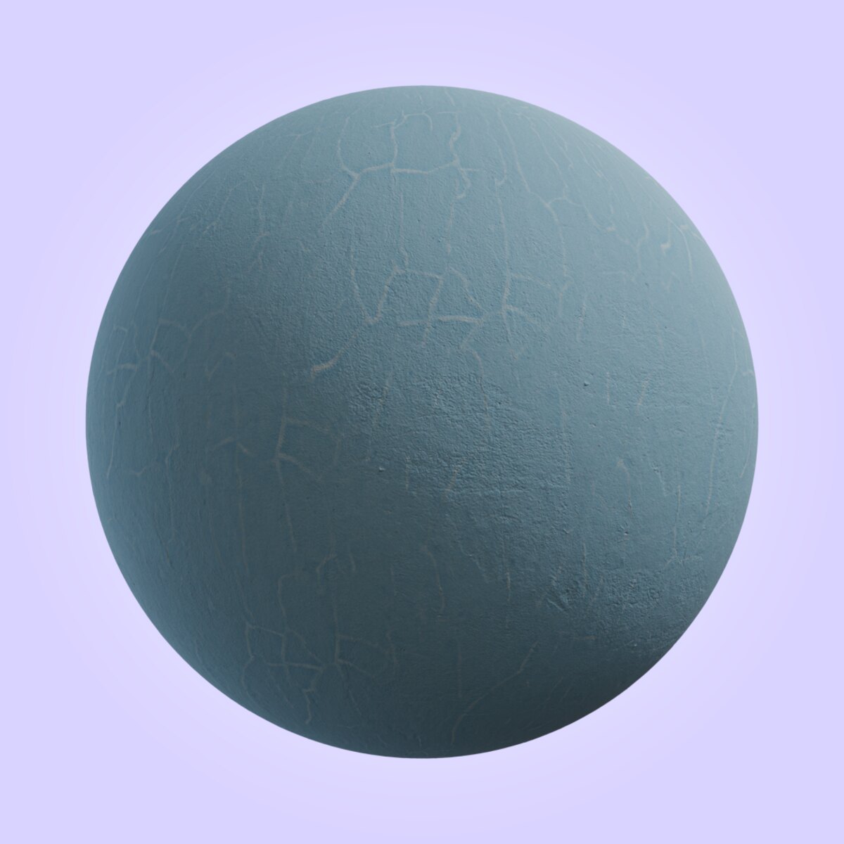 Blue Plaster Wall Material