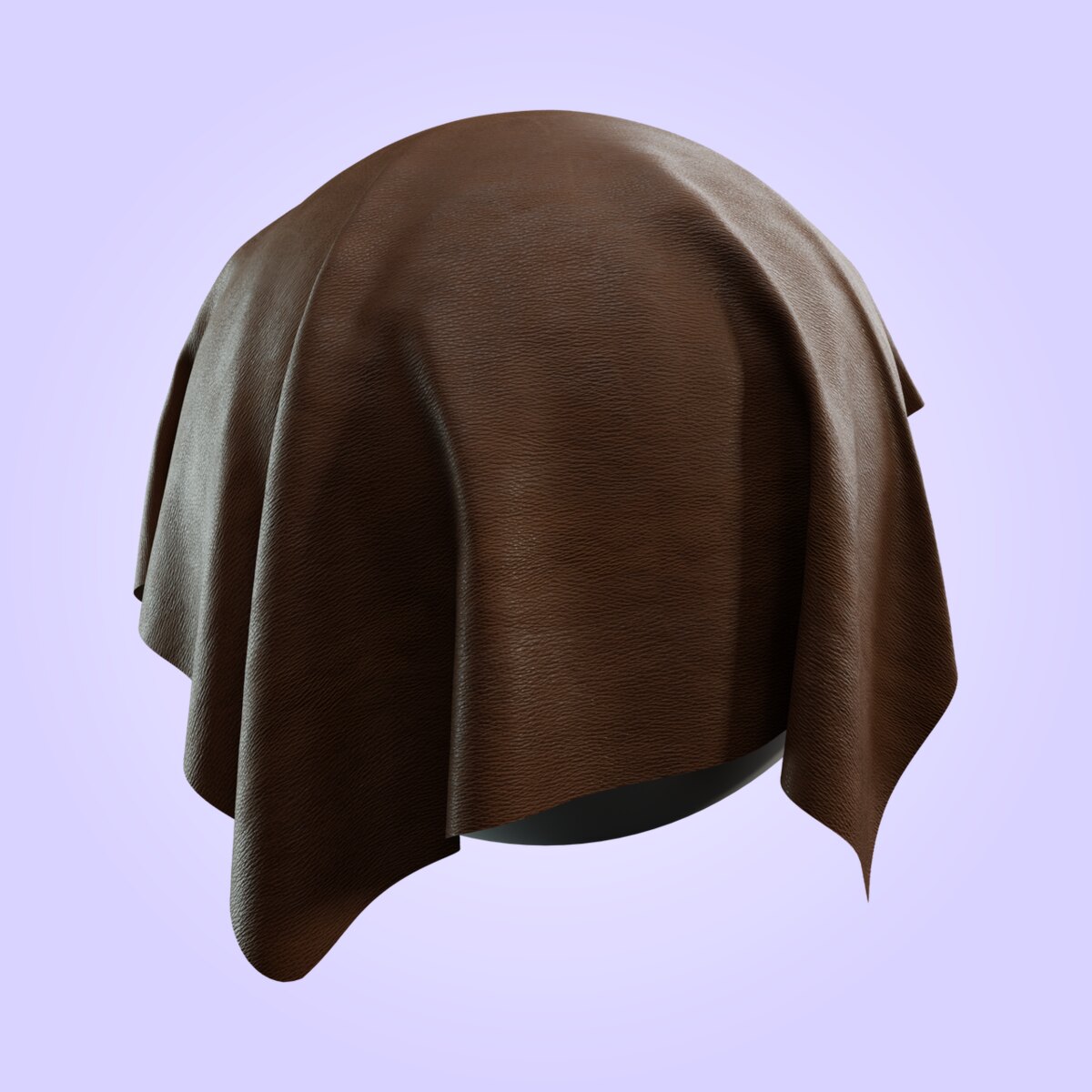 Brown Leather Material