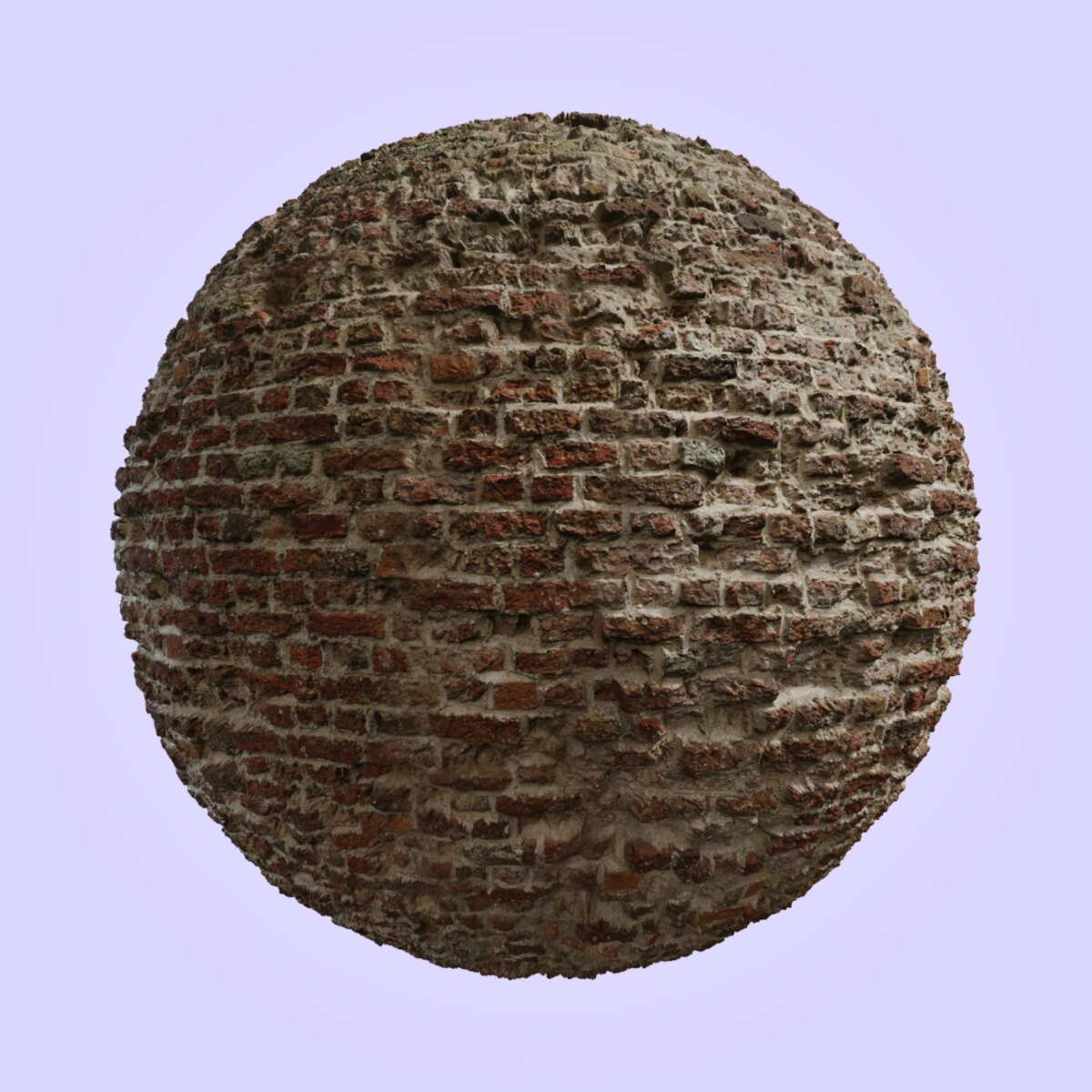 Castle Brick 02 White Material