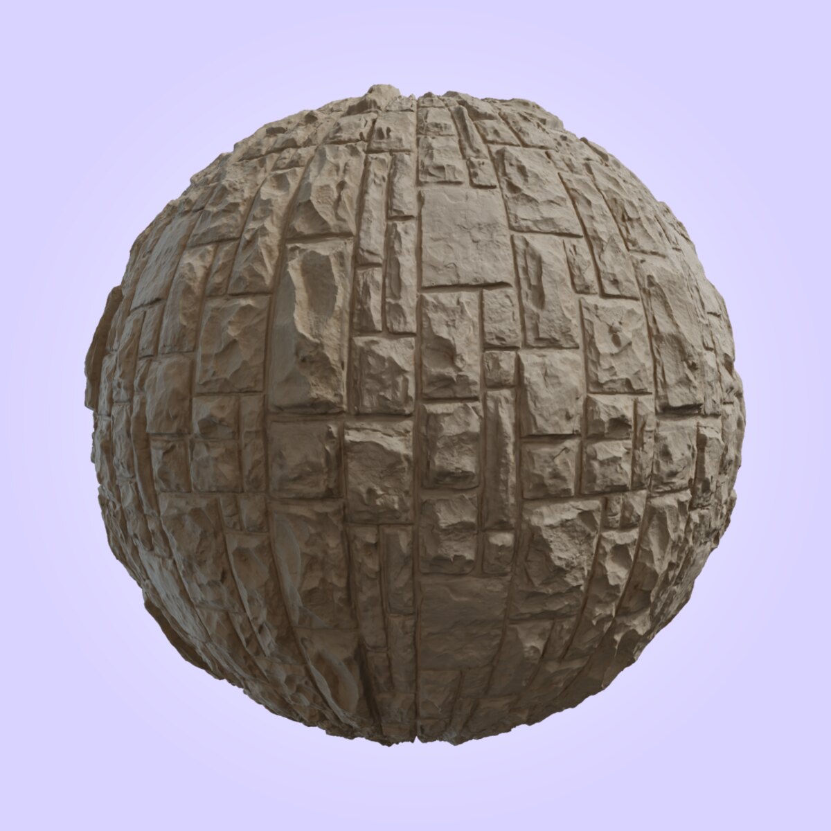 Concrete Brick Wall 001 Material