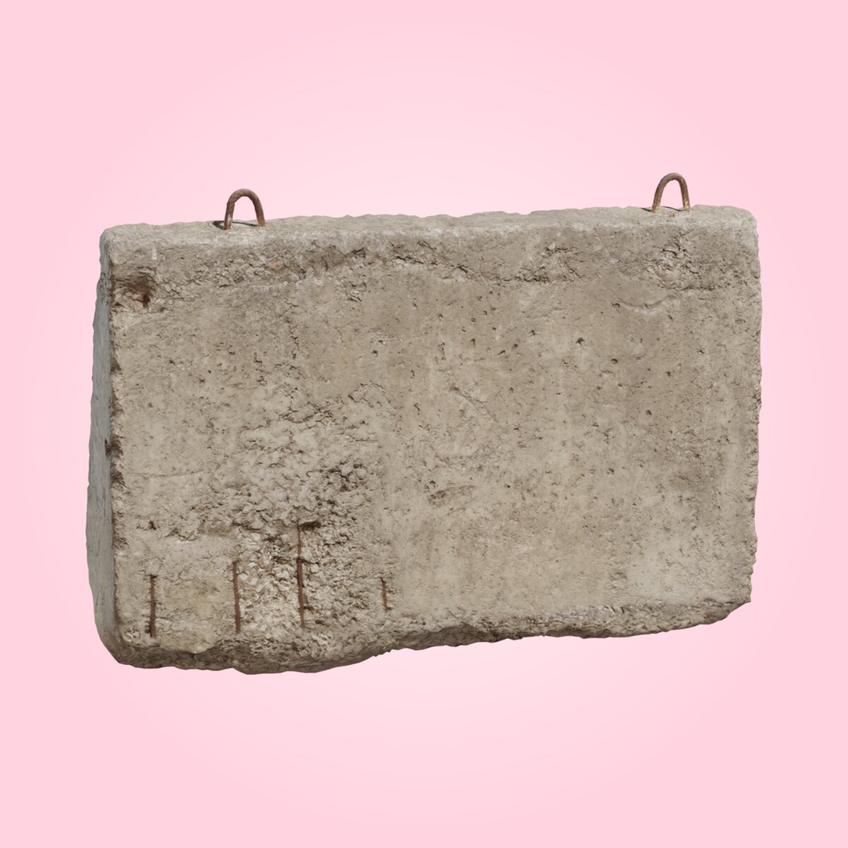 Concrete Road Barrier 02