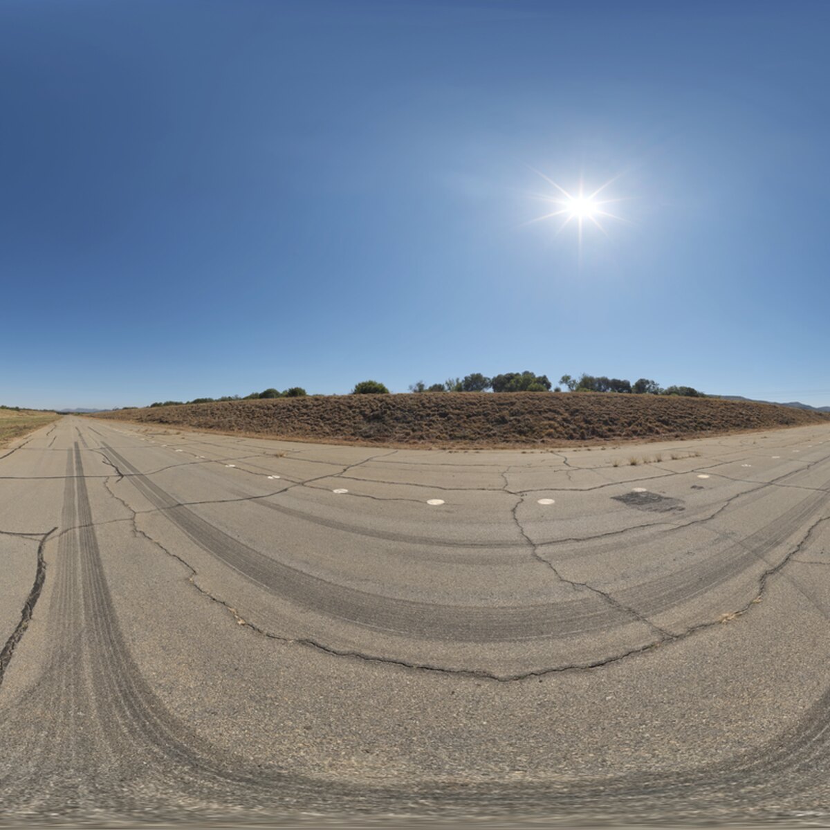 Derelict Highway Midday HDRI