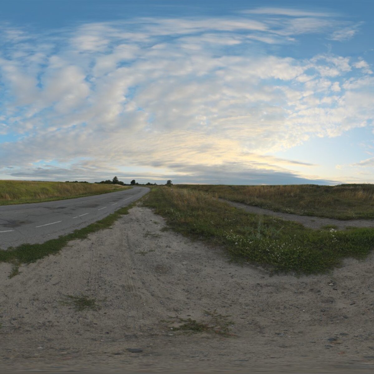 Evening Road 01 HDRI