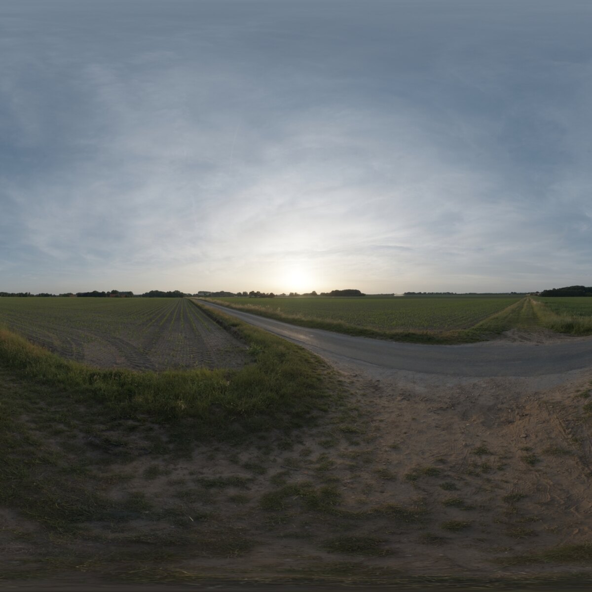 Evening Sky HDRI 006 A
