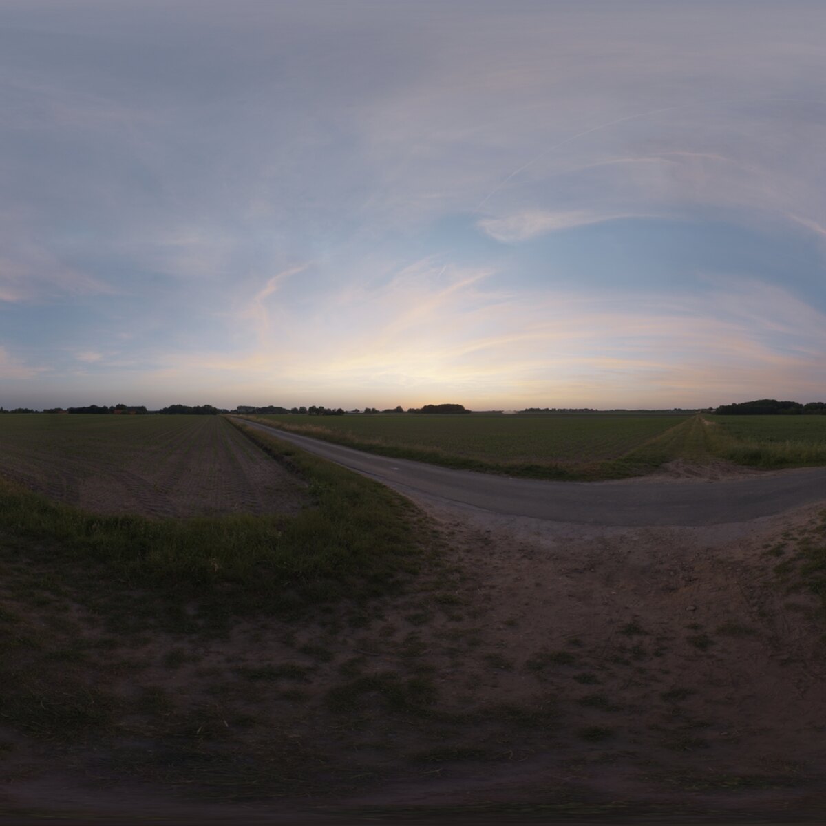 Evening Sky HDRI 007 A
