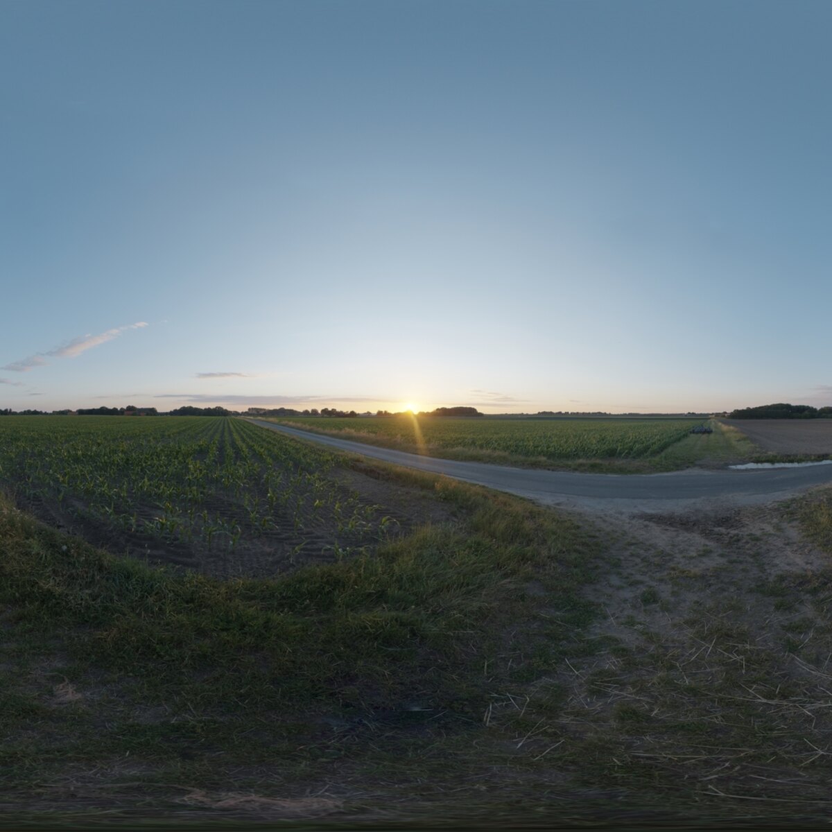 Evening Sky HDRI 009 A