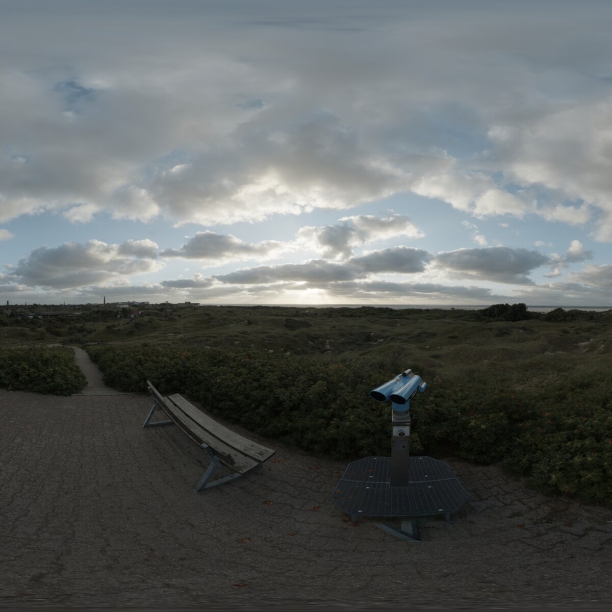 Evening Sky HDRI 015 A