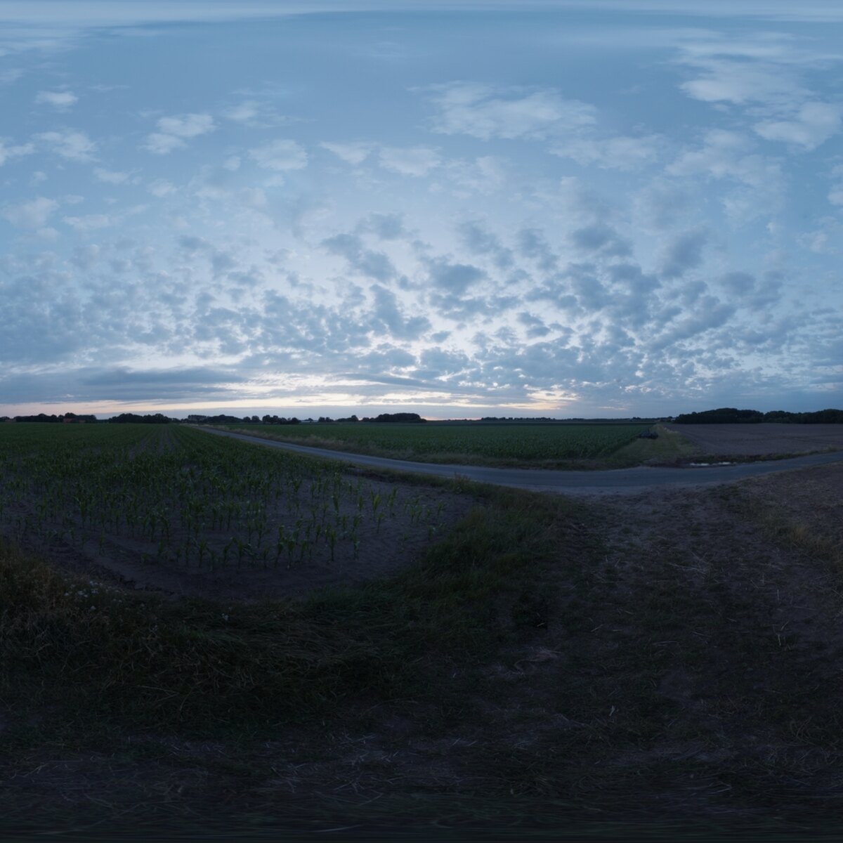 Evening Sky HDRI 017 A