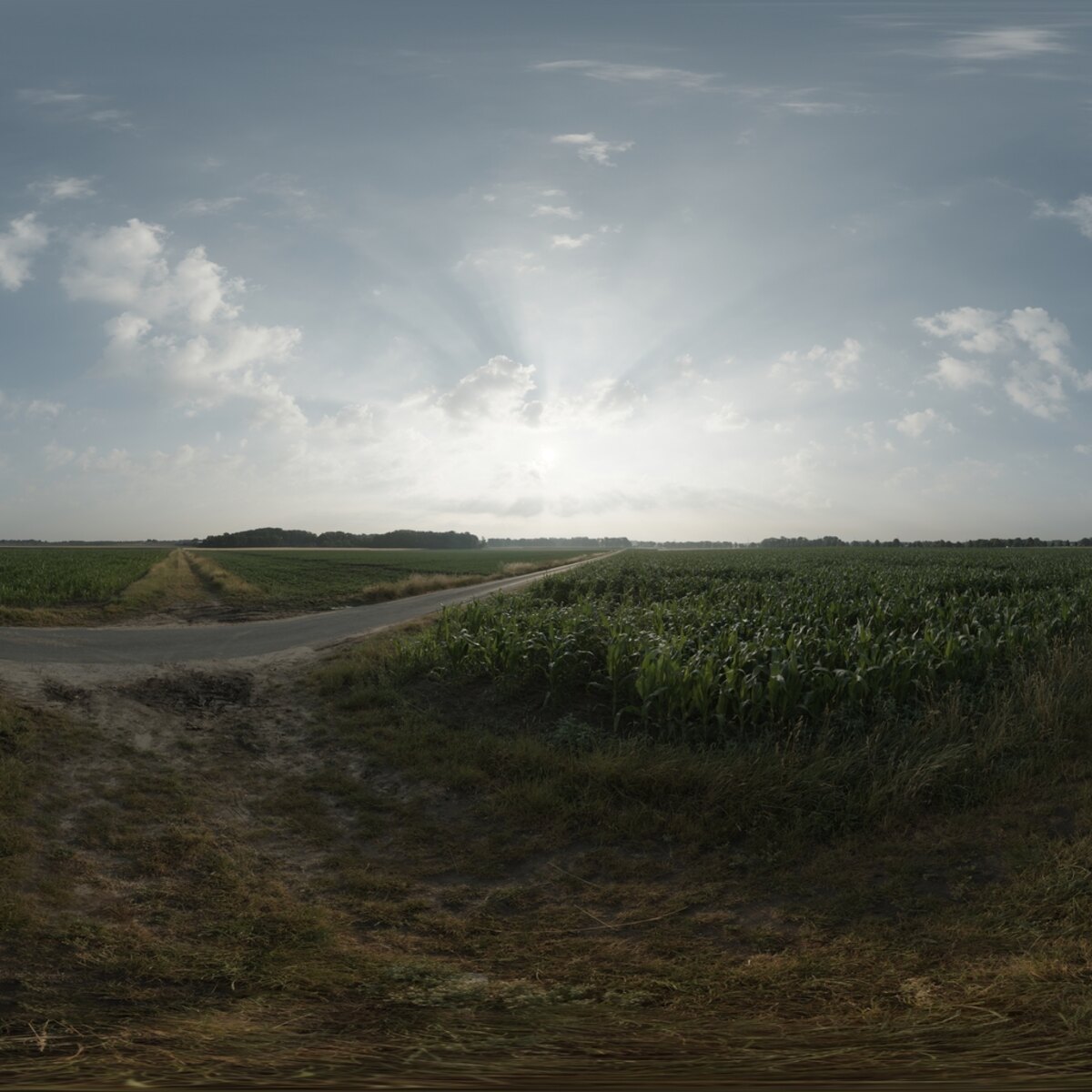 Evening Sky HDRI 019 A