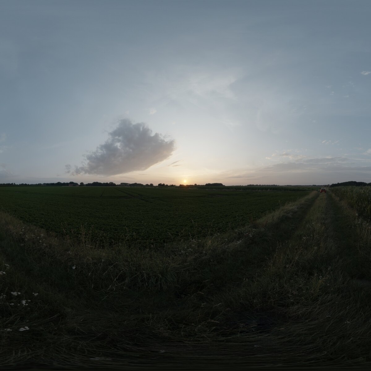 Evening Sky HDRI 020 A