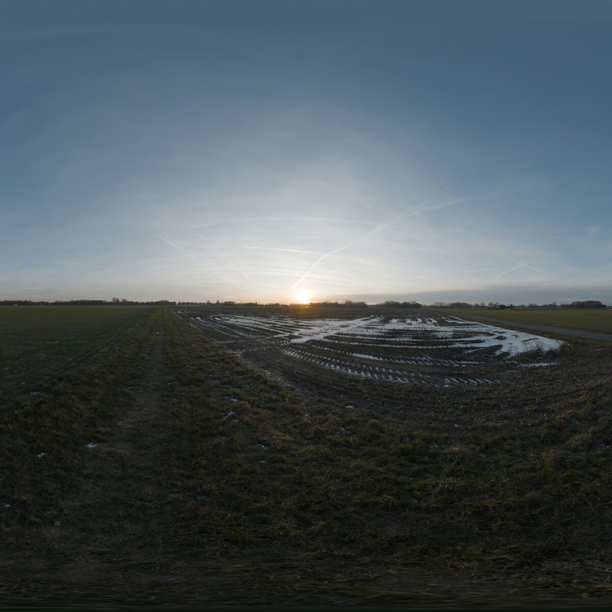 Evening Sky HDRI 025 A