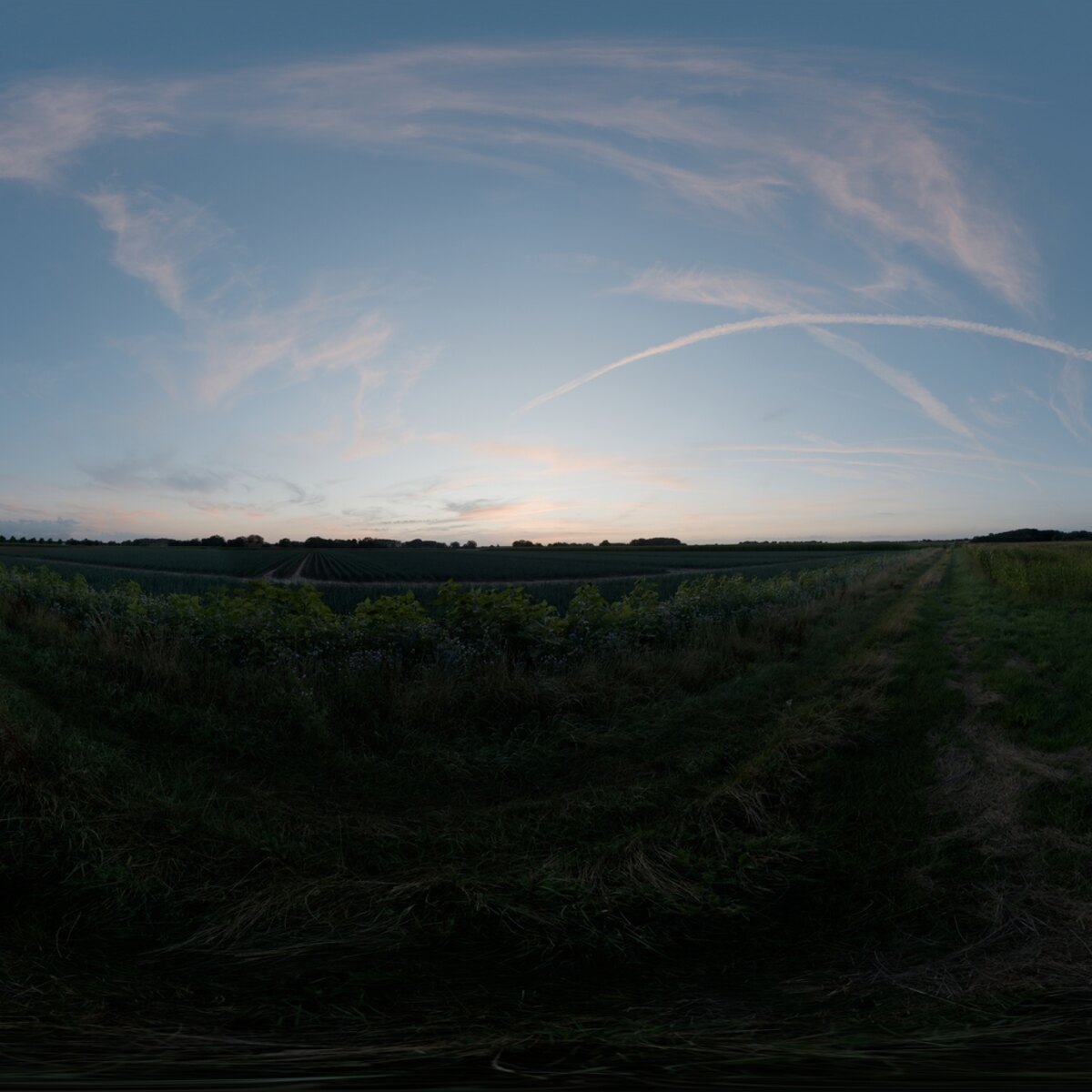 Evening Sky HDRI 035 A