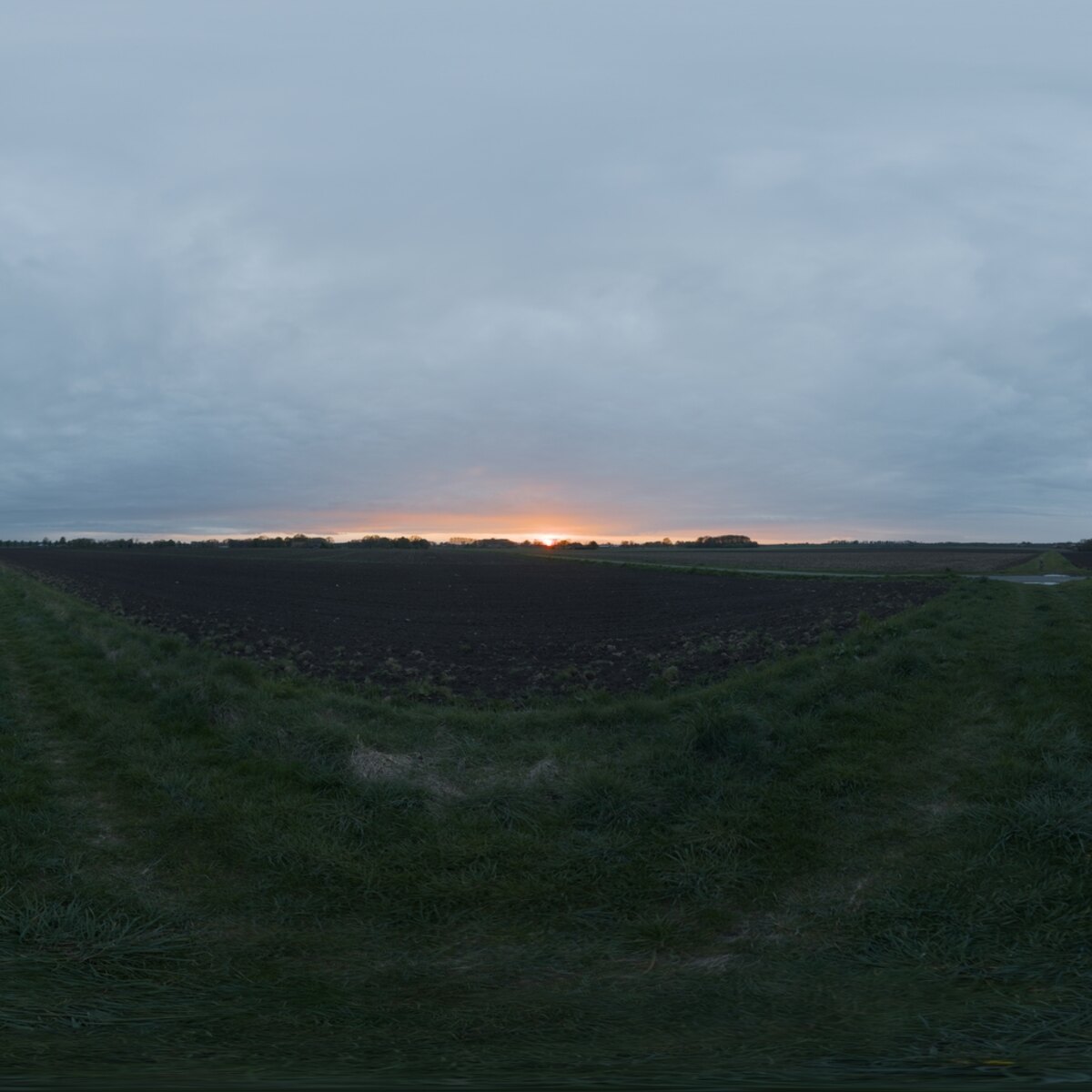 Evening Sky HDRI 041 A