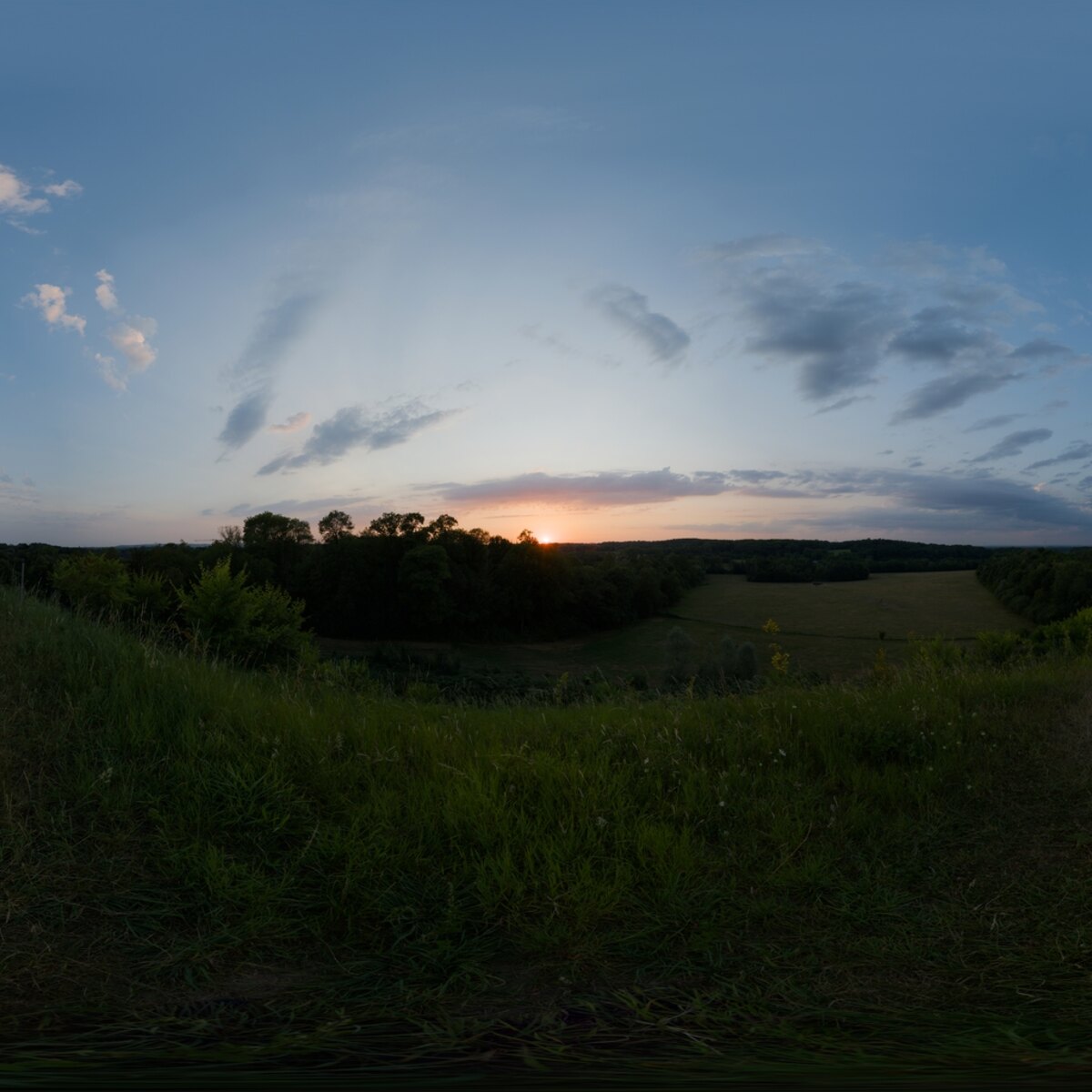 Evening Sky HDRI 046 A