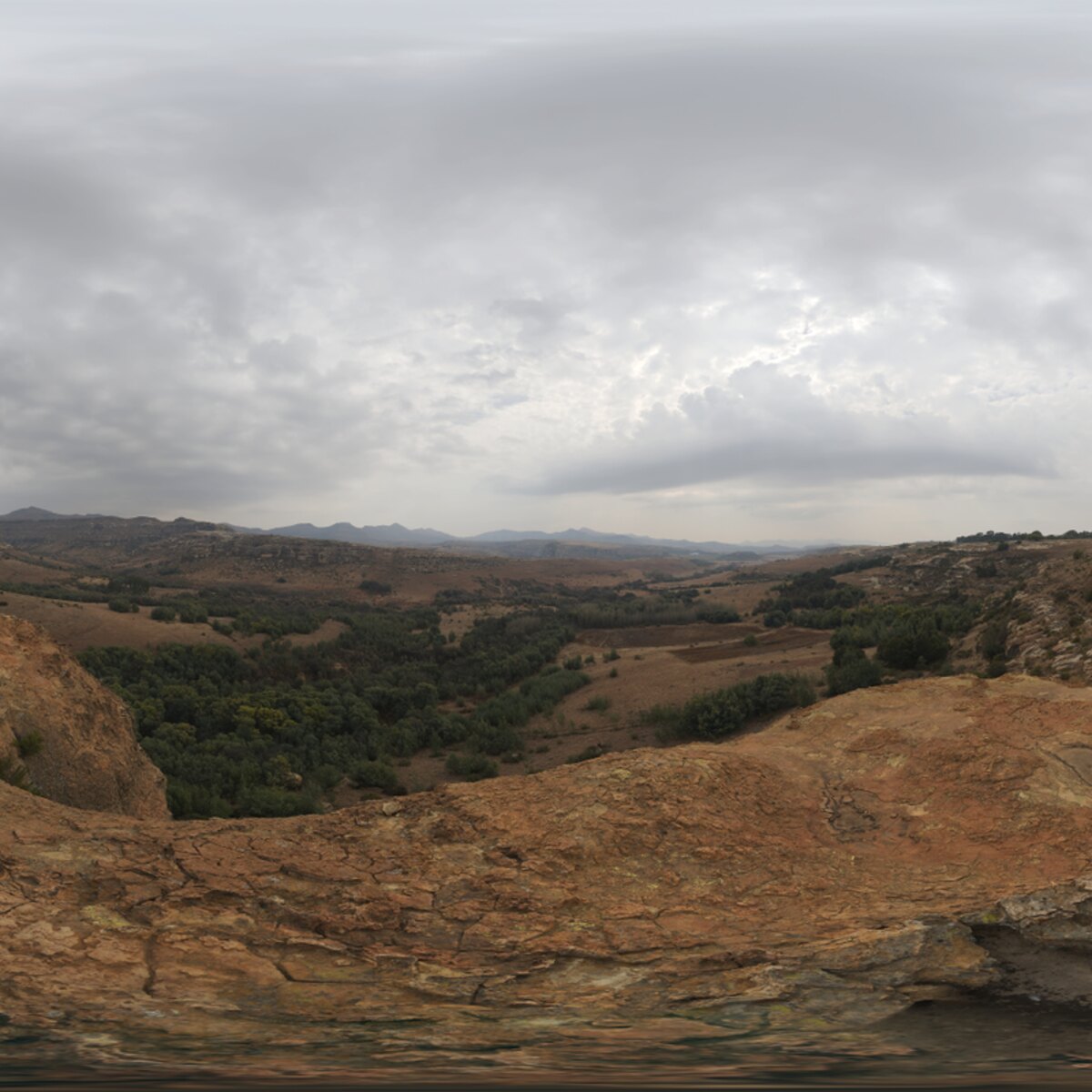 Fouriesburg Mountain Cloudy HDRI