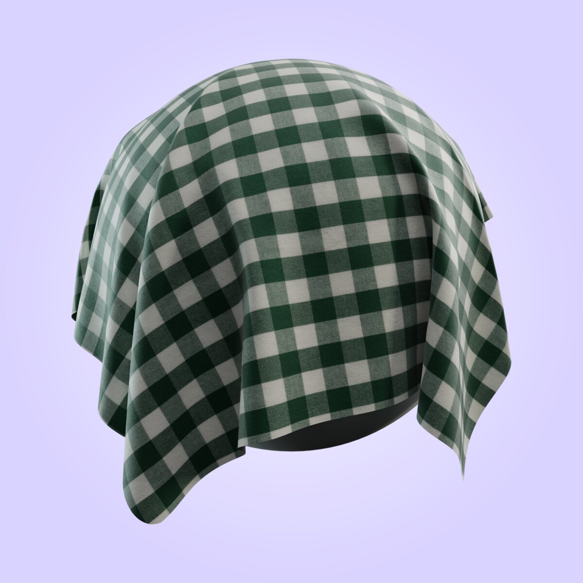 Gingham Check Material