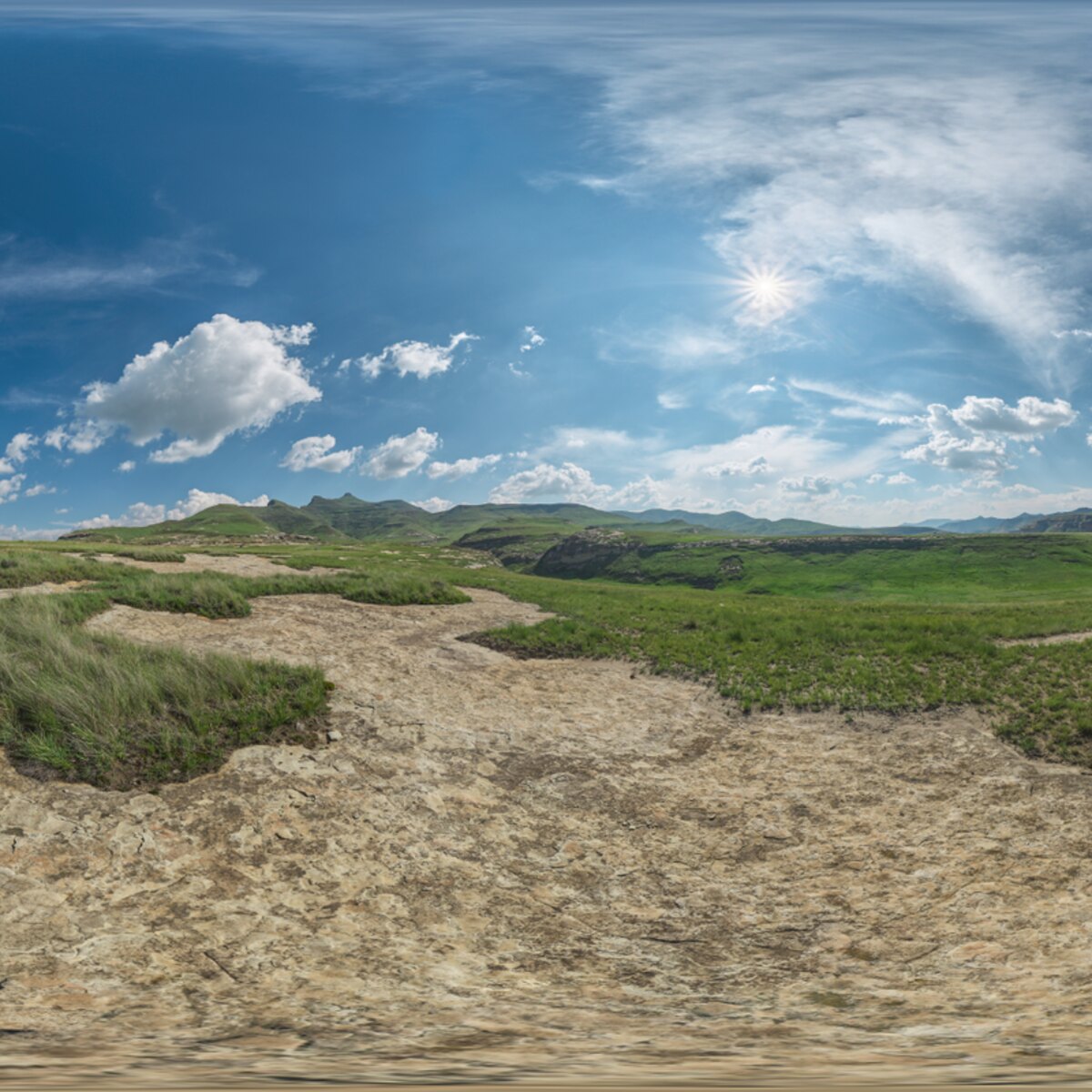 Golden Gate Hills HDRI