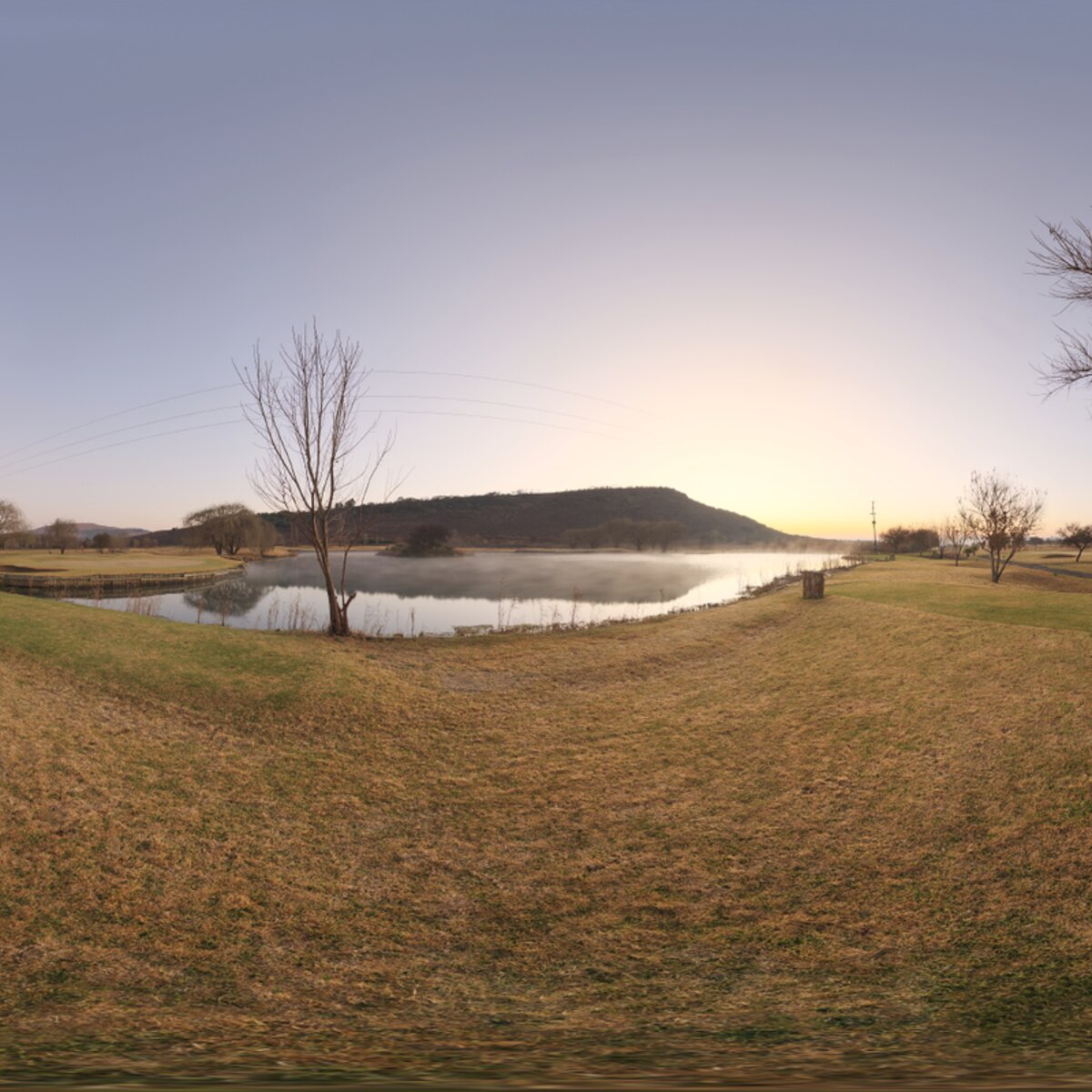 Golf Course Sunrise HDRI