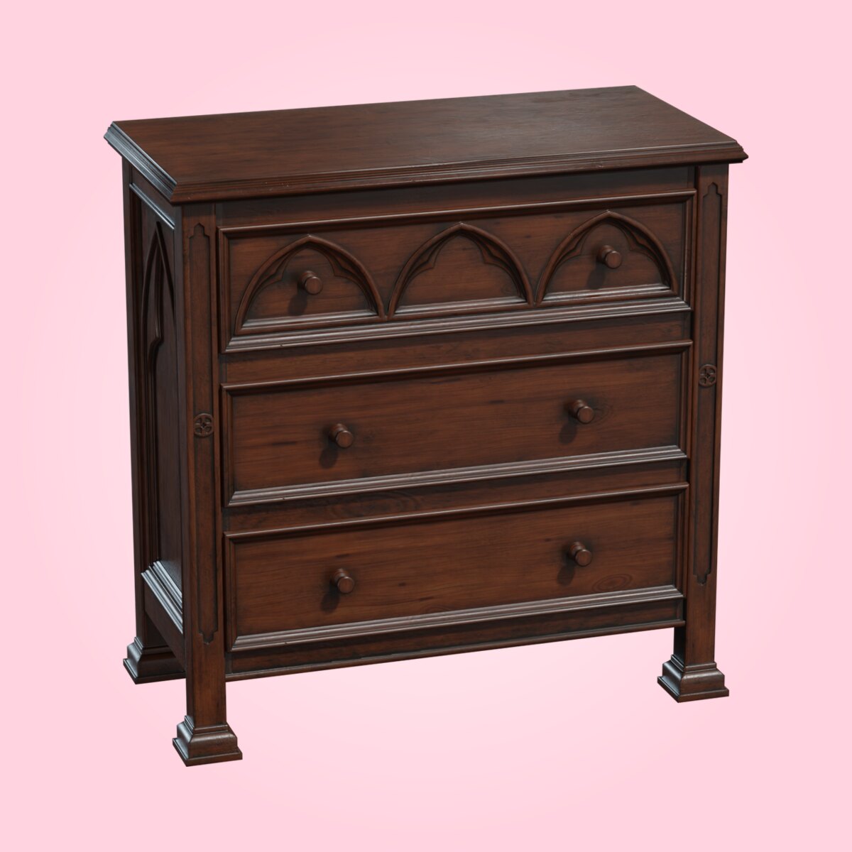 Gothic Commode 01