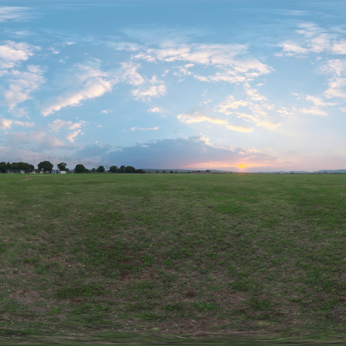Grasslands Sunset HDRI