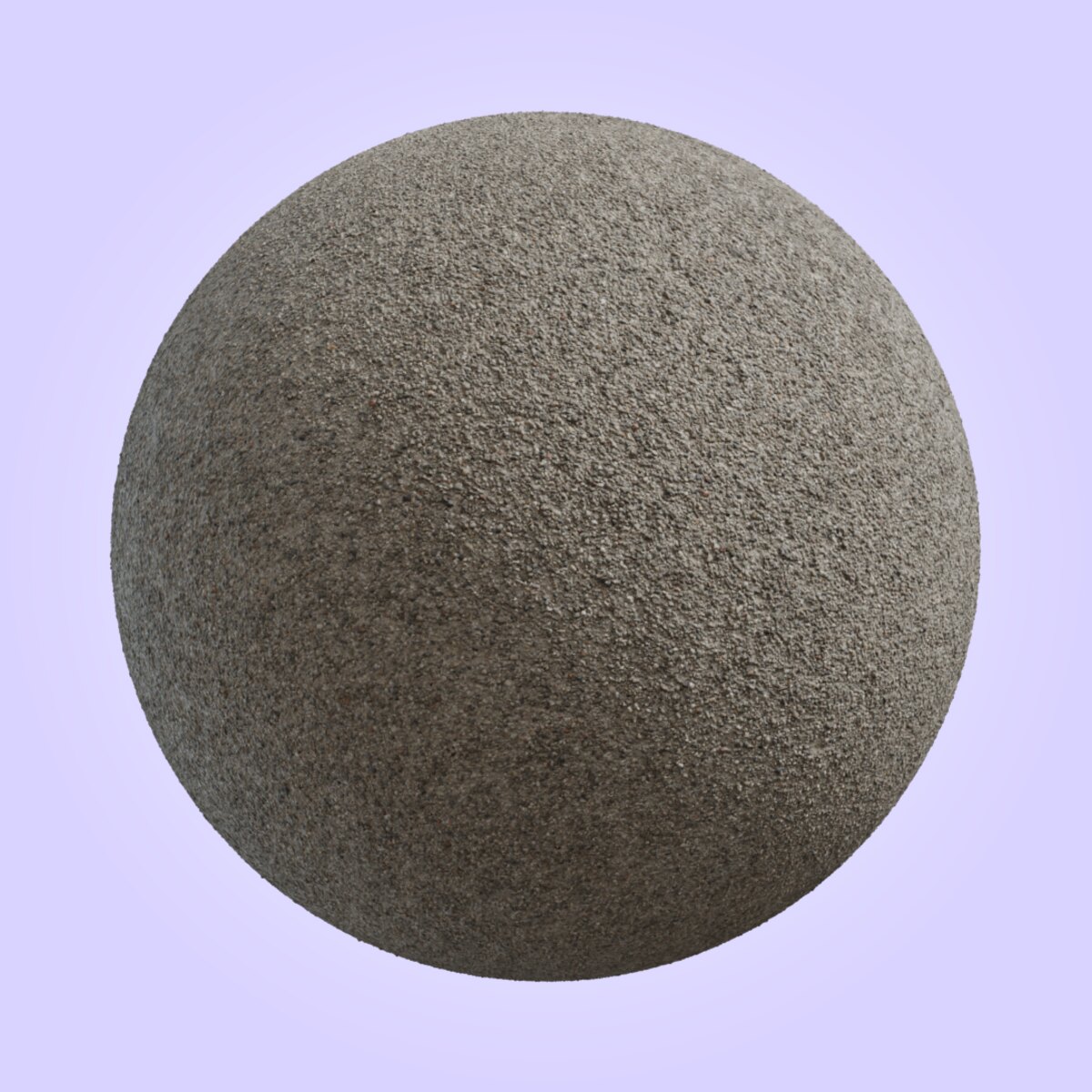 Gravel Embedded Concrete Material