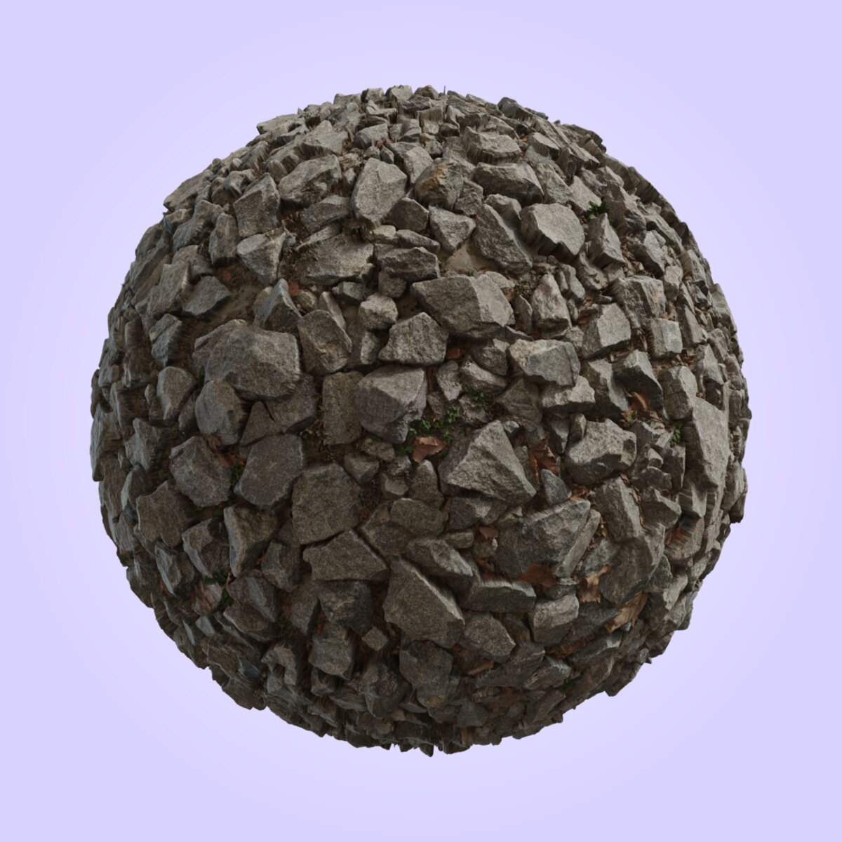 Gray Rocks Material