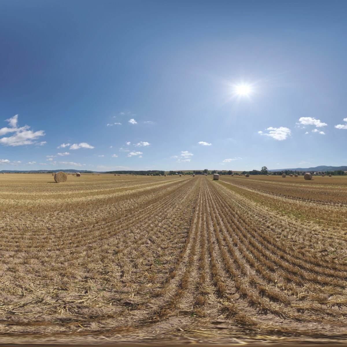 Hay Bales HDRI