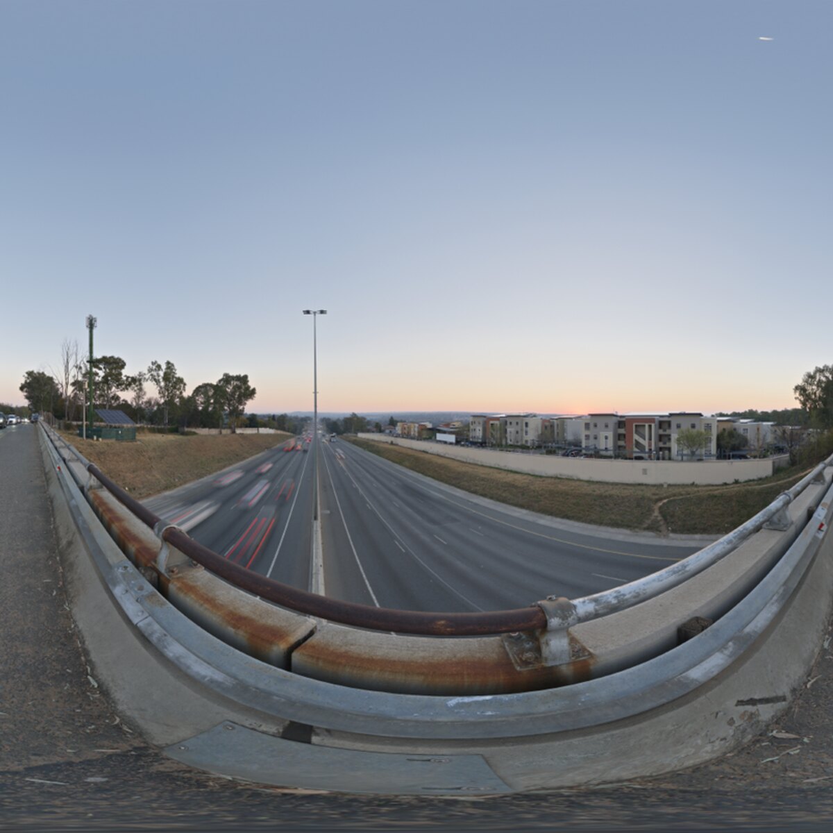 Highway Bridge Sunset HDRI