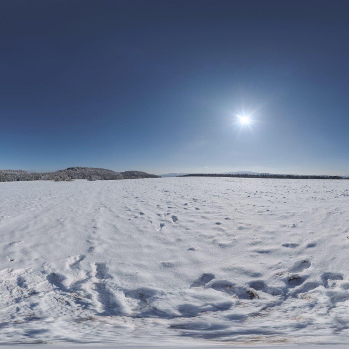 Horn-koppe Snow HDRI