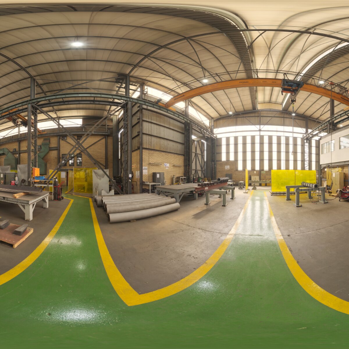 Industrial Workshop Foundry HDRI