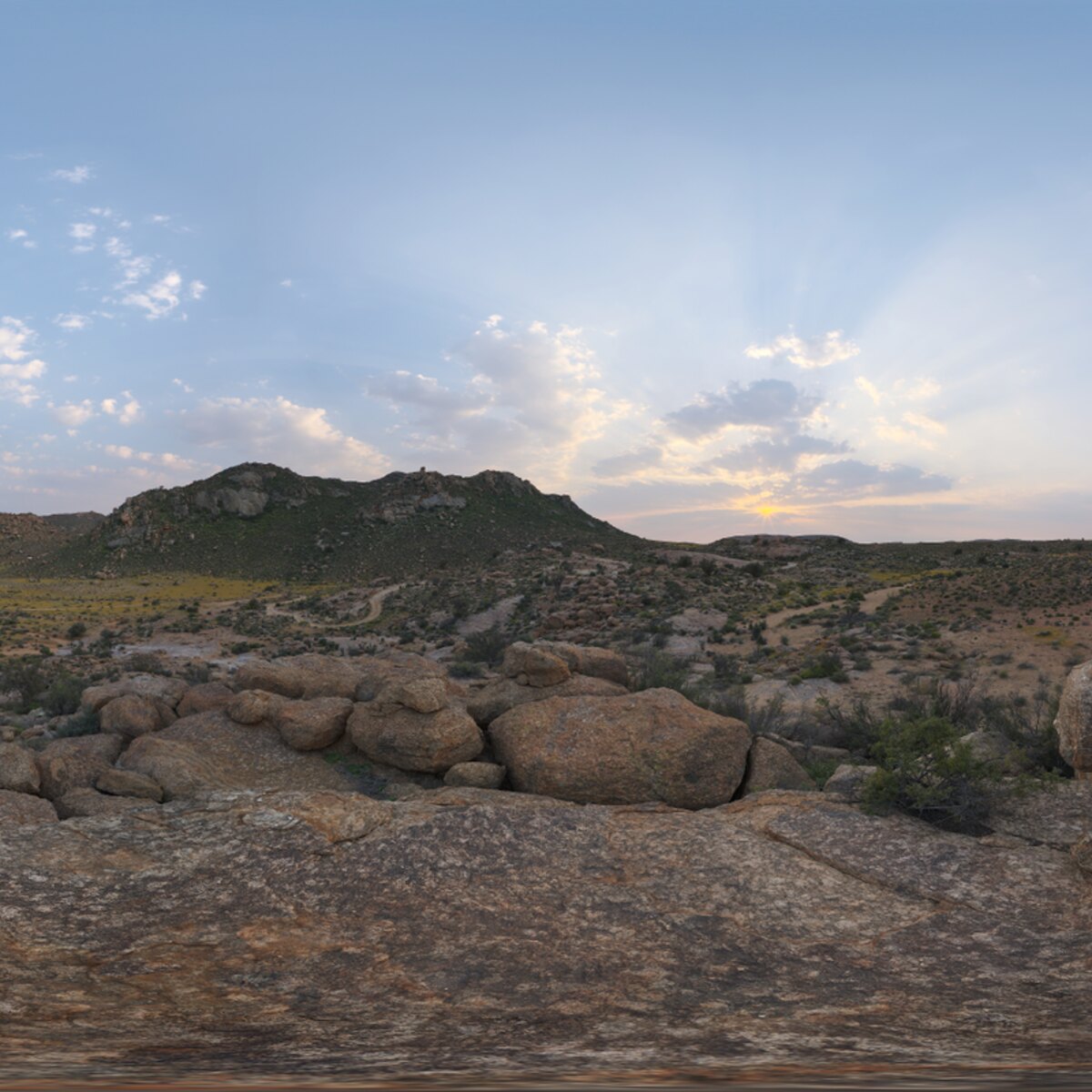 Klippad Sunrise 1 HDRI