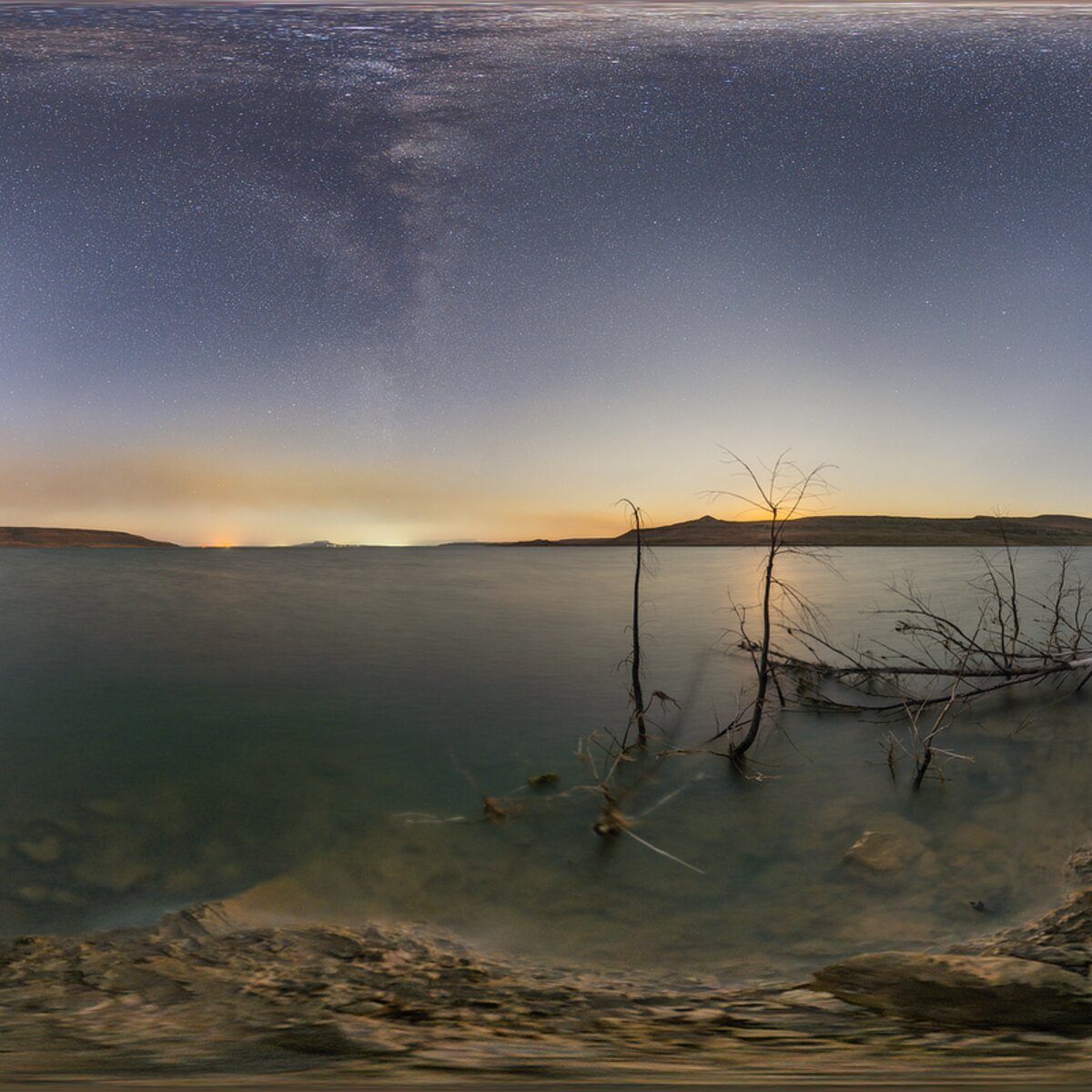 Lakeside Night HDRI