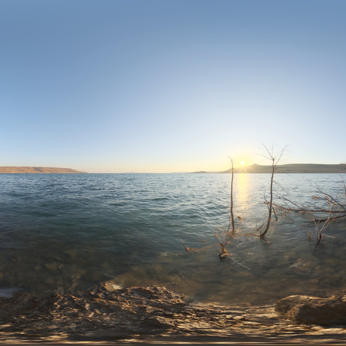 Lakeside Sunrise HDRI