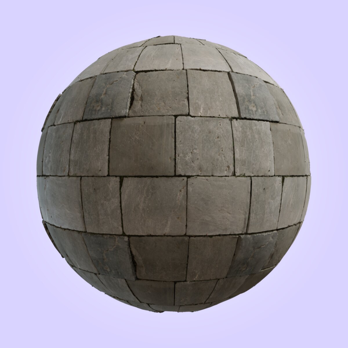 Large Grey Tiles Material