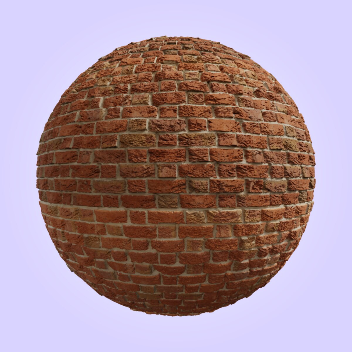 Large Red Bricks Material