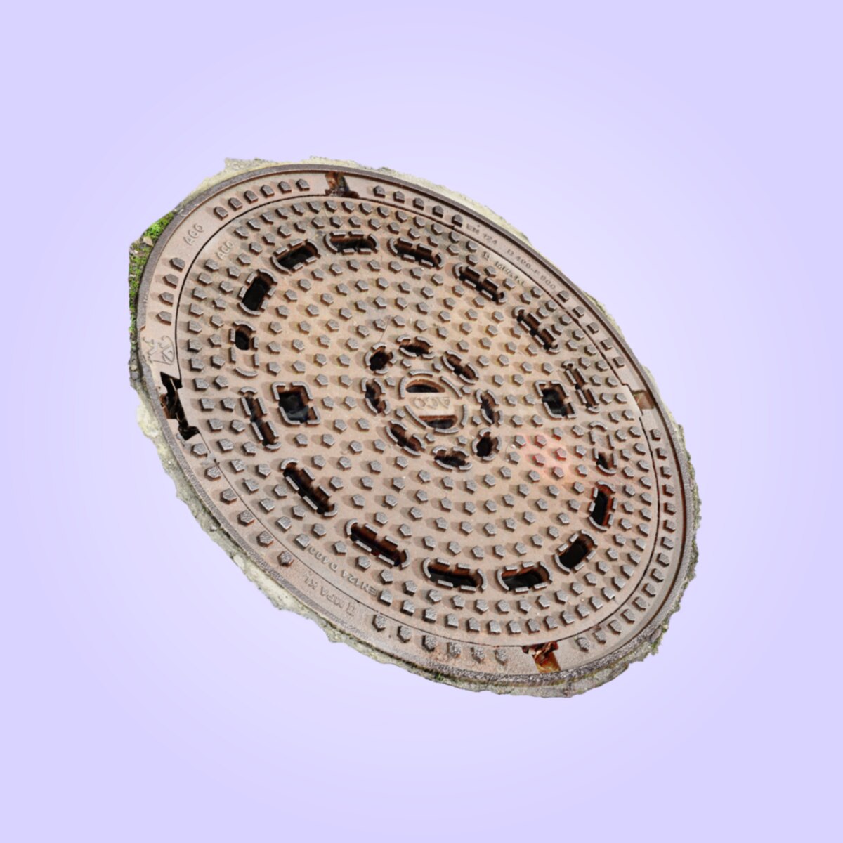 Manhole Cover 005 Material