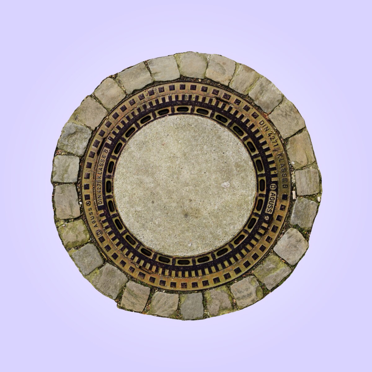 Manhole Cover 010 Material