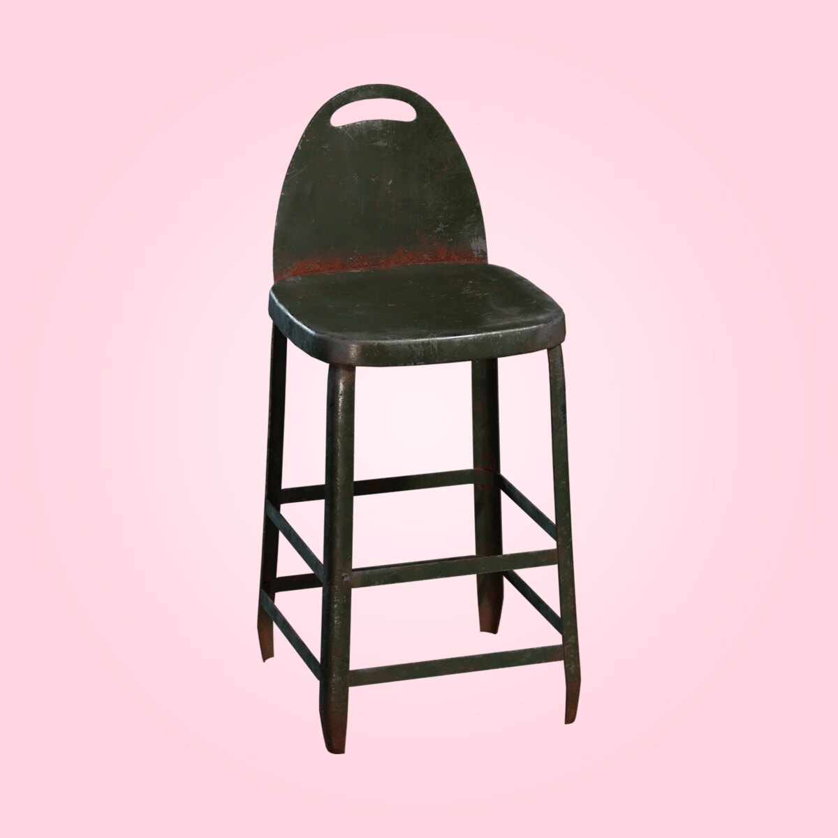 Metal Stool 03