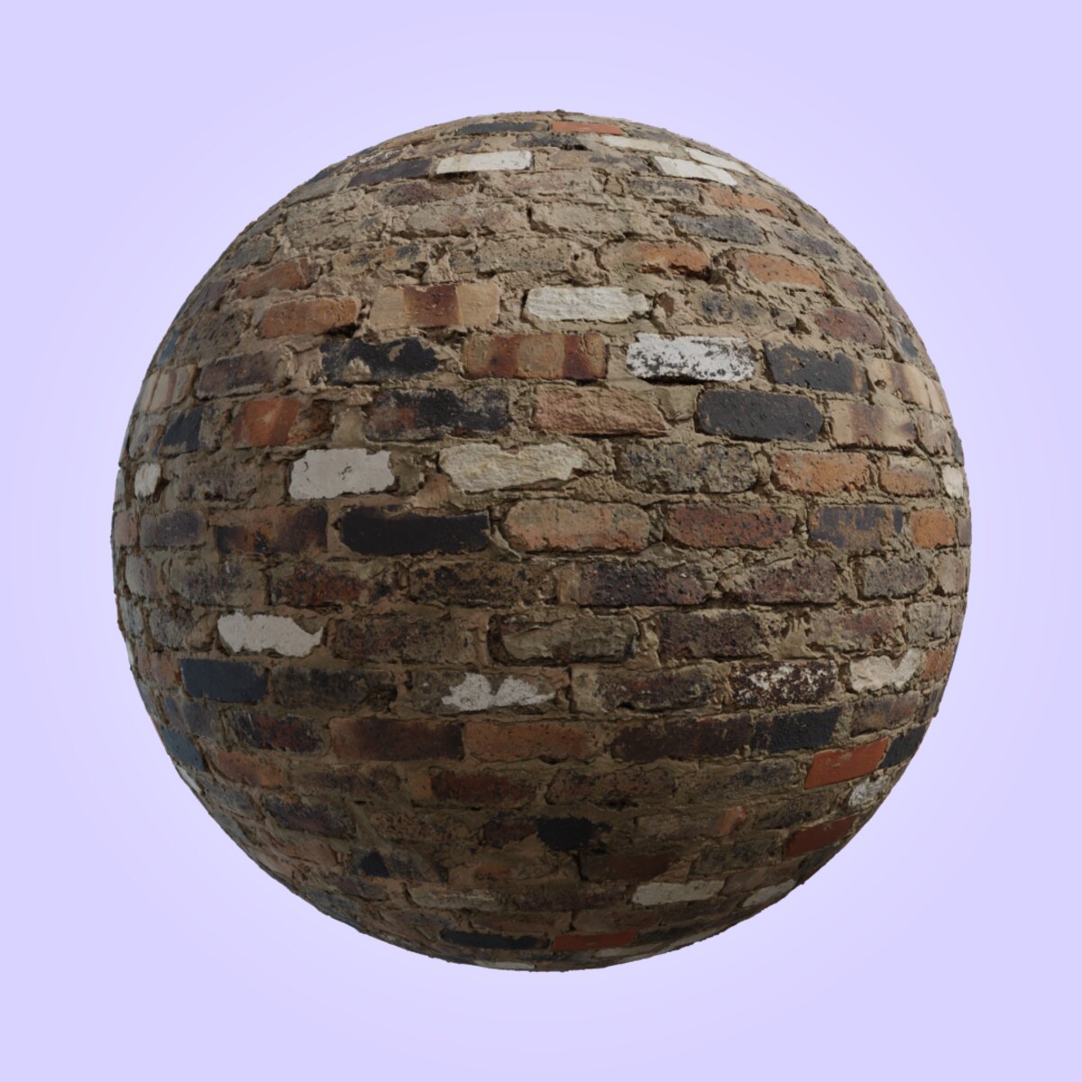 Mixed Brick Wall Material