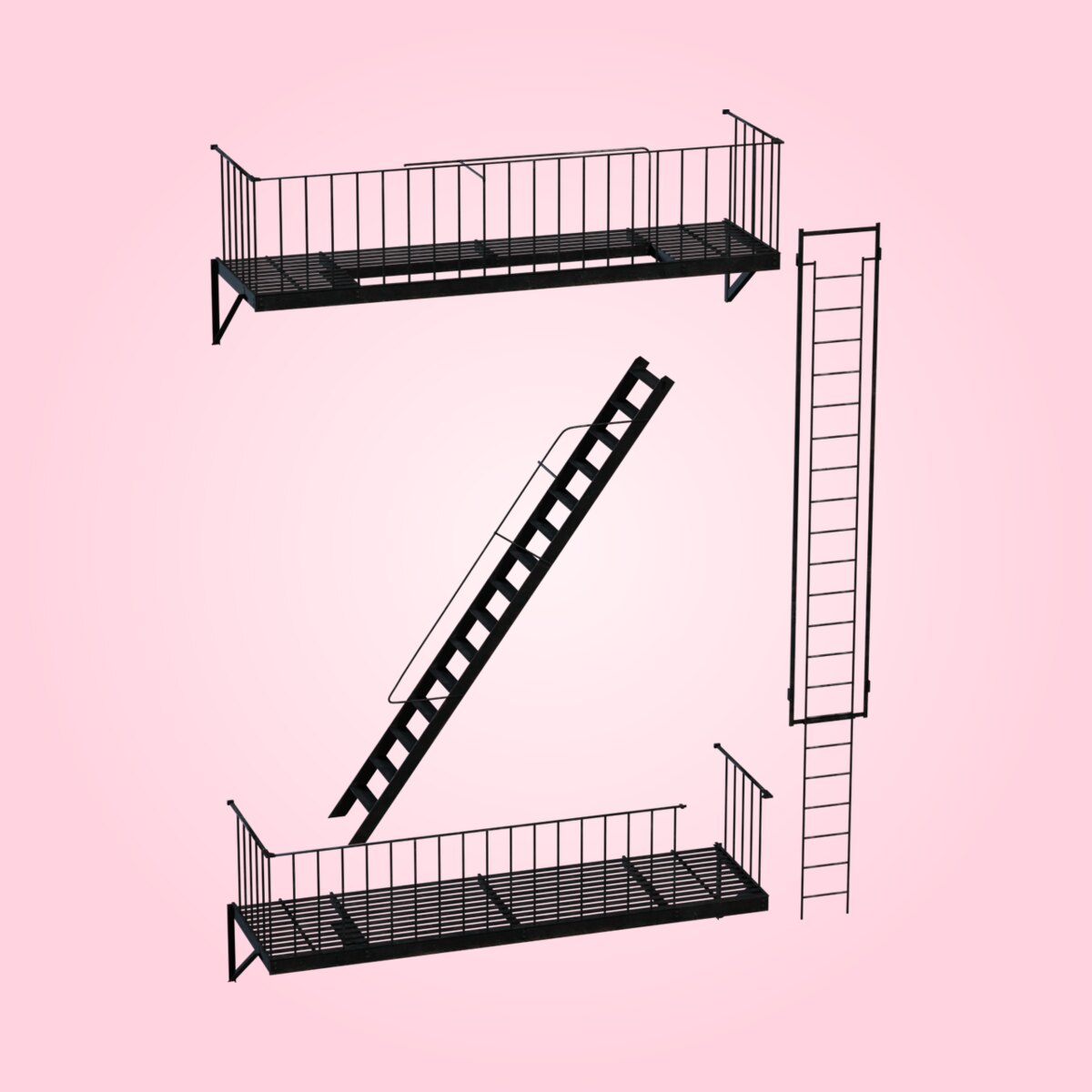 Modular Fire Escape