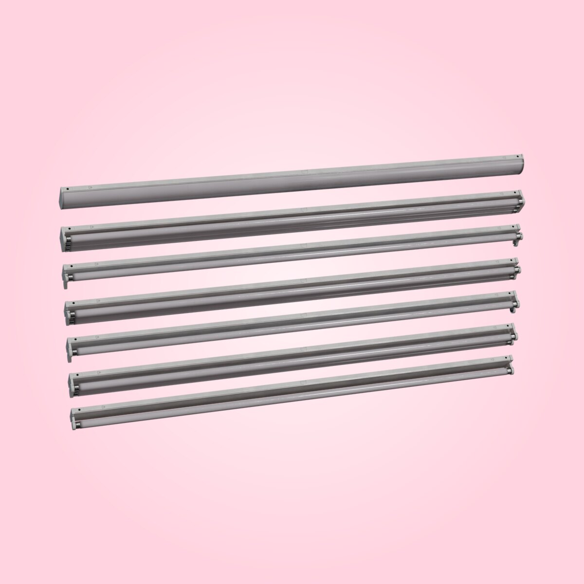 Mounted Fluorescent Lights